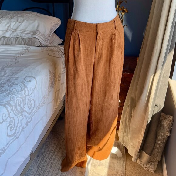 Butterscotch Wide Leg Pants - Picture 1 of 12